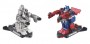 Transformers 3 Dark of the Moon Starscream vs Optimus Prime (Robo Power Bash Bots) toy