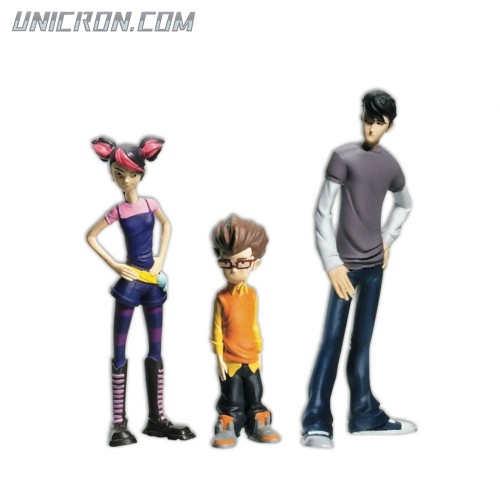 Transformers Prime Entertainment Pack (First Edition - Optimus Prime & Megatron with Raf, Jack, & Miko) toy Transformers Prime Entertainment Pack (First Edition - Optimus Prime & Megatron with Raf, Jack, & Miko) toy