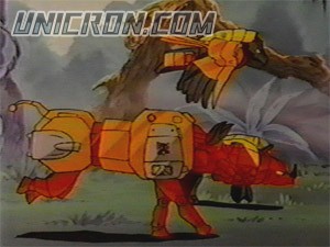 Transformers Generation 1 Tantrum (Predacon) toy