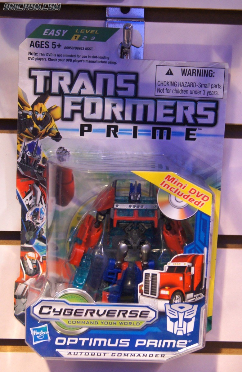 Transformers Cyberverse Optimus Prime (Cyberverse Commander) toy