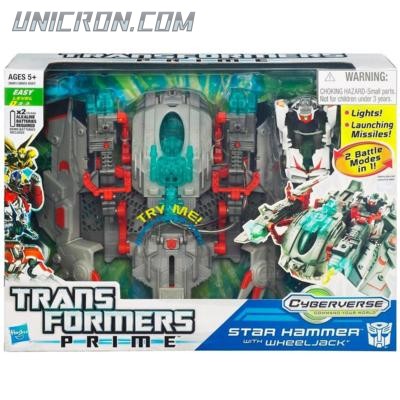 Transformers Cyberverse Star Hammer with Wheeljack toy Transformers Cyberverse Star Hammer with Wheeljack toy
