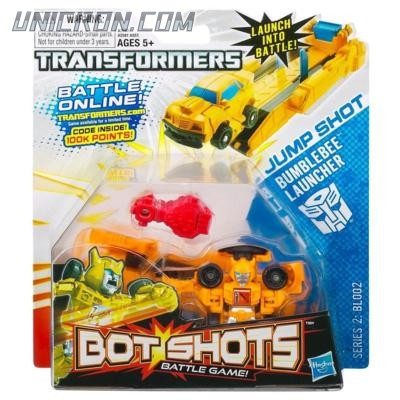 Transformers Bot Shots Jump Shot Bumblebee Launcher toy Transformers Bot Shots Jump Shot Bumblebee Launcher toy
