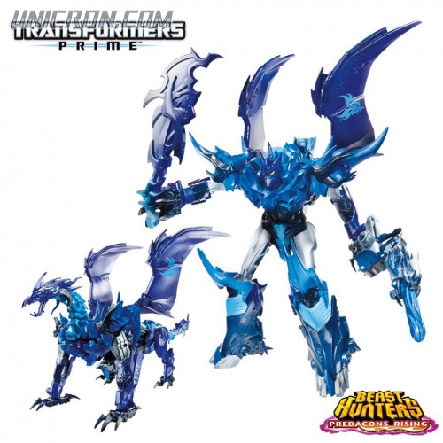 Transformers Prime Cryofire Predaking toy Transformers Prime Cryofire Predaking toy