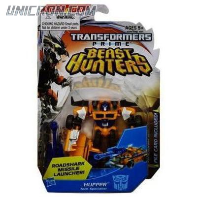 Transformers Prime Cyberverse Commander Huffer toy Transformers Prime Cyberverse Commander Huffer toy