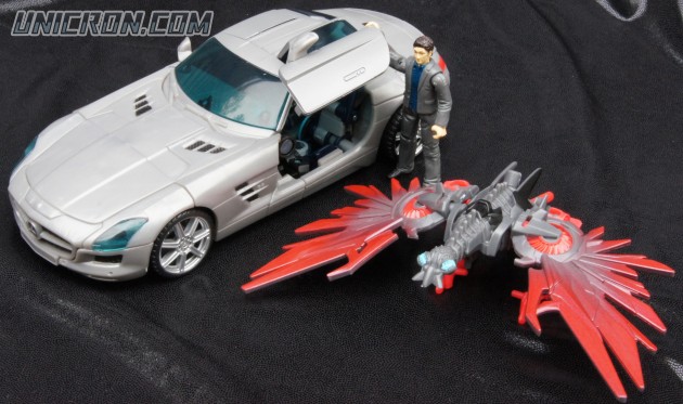 Transformers 3 Dark of the Moon Soundwave with Laserbeak & Mr. Gould (Human Alliance) toy Transformers 3 Dark of the Moon Soundwave with Laserbeak & Mr. Gould (Human Alliance) toy