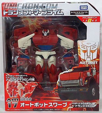 Transformers Prime (Arms Micron - Takara) AM-17 Swerve with Sou toy