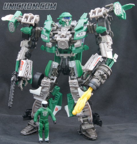 Transformers 3 Dark of the Moon Roadbuster w/ Sergeant Recon (Human Alliance) toy Transformers 3 Dark of the Moon Roadbuster w/ Sergeant Recon (Human Alliance) toy