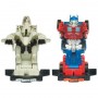 Transformers 3 Dark of the Moon Starscream vs Optimus Prime (Robo Power Bash Bots) toy