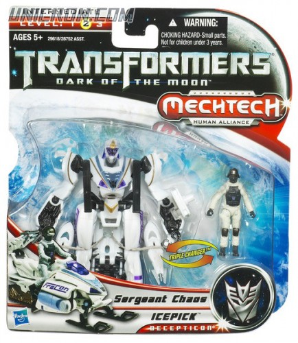 Transformers 3 Dark of the Moon Icepick with Sergeant Chaos toy Transformers 3 Dark of the Moon Icepick with Sergeant Chaos toy