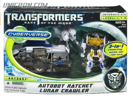 Transformers Cyberverse Autobot Ratchet w/ Lunar Crawler toy Transformers Cyberverse Autobot Ratchet w/ Lunar Crawler toy