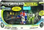Transformers Cyberverse Battle in the Moonlight - Optimus Prime & Ratchet vs Crankcase toy