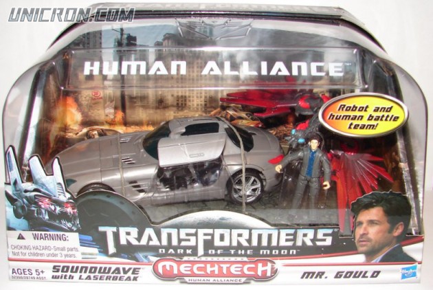 Transformers 3 Dark of the Moon Soundwave with Laserbeak & Mr. Gould (Human Alliance) toy Transformers 3 Dark of the Moon Soundwave with Laserbeak & Mr. Gould (Human Alliance) toy