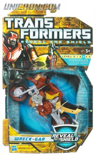 Transformers Reveal The Shield Wreck-gar toy Transformers Reveal The Shield Wreck-gar toy