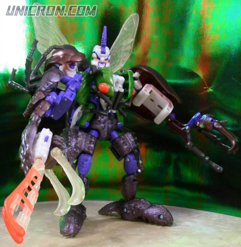 Transformers Beast Wars Tripredacus (Ram Horn, Sea Clamp, Cicadacon) toy Transformers Beast Wars Tripredacus (Ram Horn, Sea Clamp, Cicadacon) toy