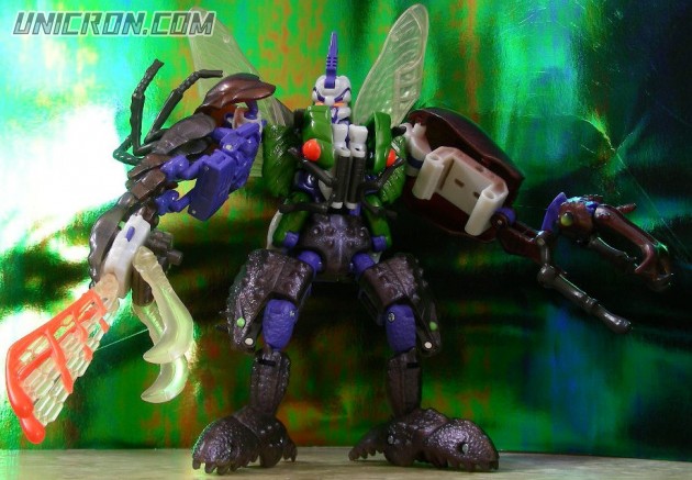 Transformers Beast Wars Tripredacus (Ram Horn, Sea Clamp, Cicadacon) toy Transformers Beast Wars Tripredacus (Ram Horn, Sea Clamp, Cicadacon) toy