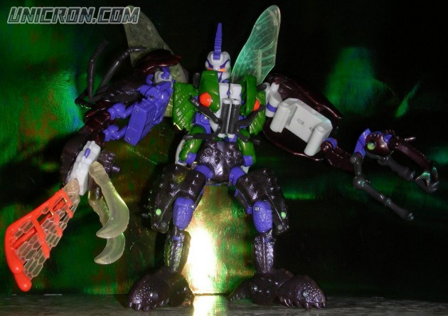 Transformers Beast Wars Tripredacus (Ram Horn, Sea Clamp, Cicadacon) toy Transformers Beast Wars Tripredacus (Ram Horn, Sea Clamp, Cicadacon) toy