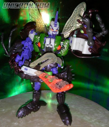 Transformers Beast Wars Tripredacus (Ram Horn, Sea Clamp, Cicadacon) toy Transformers Beast Wars Tripredacus (Ram Horn, Sea Clamp, Cicadacon) toy