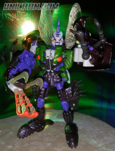 Transformers Beast Wars Tripredacus (Ram Horn, Sea Clamp, Cicadacon) toy Transformers Beast Wars Tripredacus (Ram Horn, Sea Clamp, Cicadacon) toy