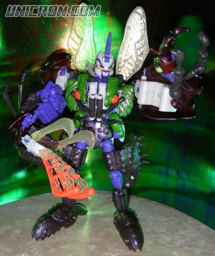 Transformers Beast Wars Tripredacus (Ram Horn, Sea Clamp, Cicadacon) toy Transformers Beast Wars Tripredacus (Ram Horn, Sea Clamp, Cicadacon) toy