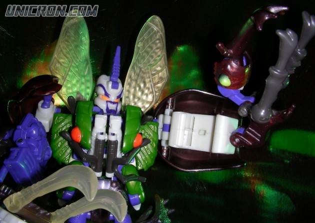 Transformers Beast Wars Tripredacus (Ram Horn, Sea Clamp, Cicadacon) toy Transformers Beast Wars Tripredacus (Ram Horn, Sea Clamp, Cicadacon) toy