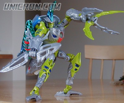 Transformers Beast Wars Cybershark (Mega, Transmetal) toy