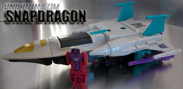 Transformers Generation 1 Snapdragon with Krunk toy Transformers Generation 1 Snapdragon with Krunk toy