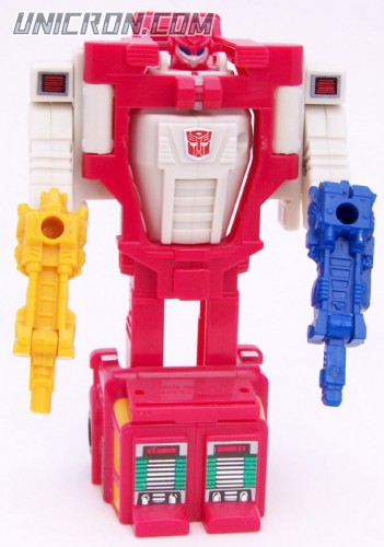 Transformers Generation 1 Quickmix (Targetmaster) with Ricochet and Boomer toy Transformers Generation 1 Quickmix (Targetmaster) with Ricochet and Boomer toy