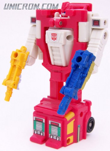 Transformers Generation 1 Quickmix (Targetmaster) with Ricochet and Boomer toy Transformers Generation 1 Quickmix (Targetmaster) with Ricochet and Boomer toy