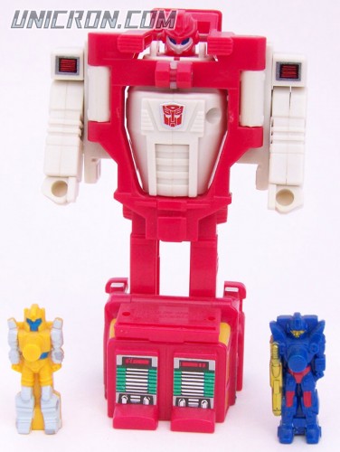 Transformers Generation 1 Quickmix (Targetmaster) with Ricochet and Boomer toy Transformers Generation 1 Quickmix (Targetmaster) with Ricochet and Boomer toy