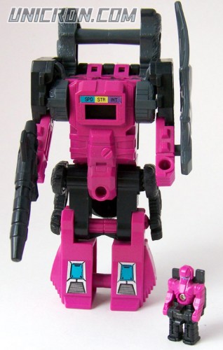 Transformers Generation 1 Fangry (Headmaster) with Brisko toy Transformers Generation 1 Fangry (Headmaster) with Brisko toy