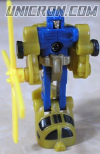Transformers Zone (Takara G1) Sky Patrol Team (Breeze Master, Eagle Eye, Sky High, and Tread Bolt) toy