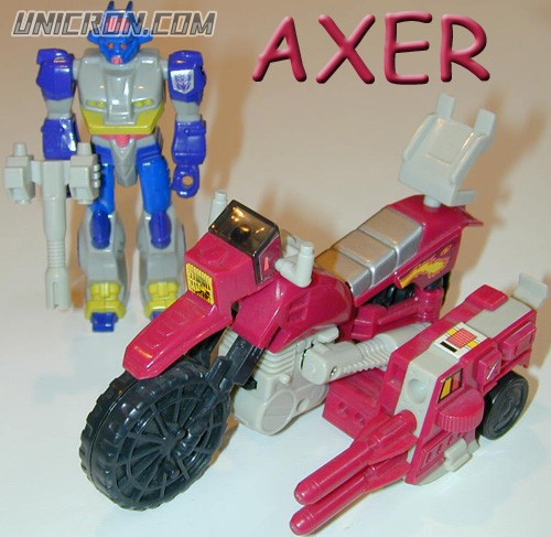 Transformers Generation 1 Axer (Action Master) Turbo Cycle toy