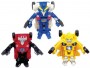 Transformers Go! (Takara) G24 Botshots Samurai Sword Team (Kenzan, Jinbu, Ganoh) toy