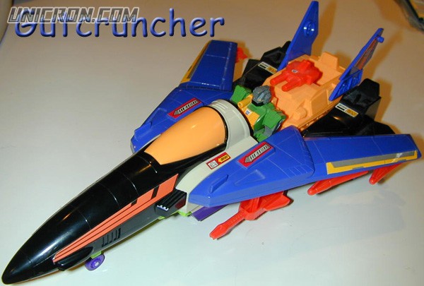 Transformers Generation 1 Gutcruncher (Action Master) with Stratotronic Jet toy Transformers Generation 1 Gutcruncher (Action Master) with Stratotronic Jet toy