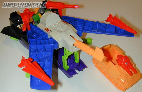 Transformers Generation 1 Gutcruncher (Action Master) with Stratotronic Jet toy Transformers Generation 1 Gutcruncher (Action Master) with Stratotronic Jet toy