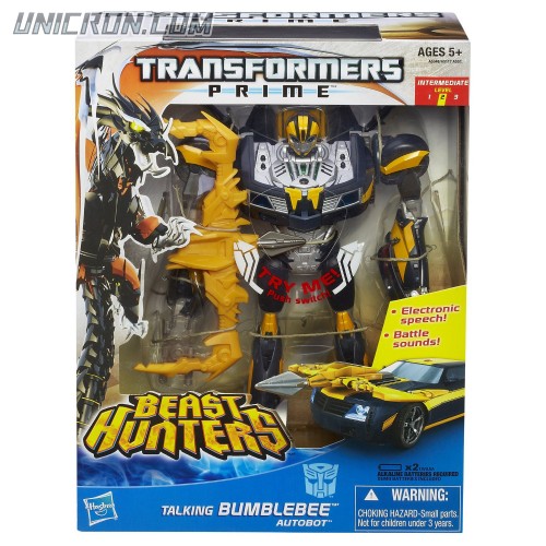 Transformers Prime Talking Bumblebee toy Transformers Prime Talking Bumblebee toy