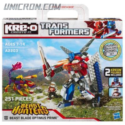 Transformers Kre-O Beast Blade Optimus Prime (Kre-O) toy