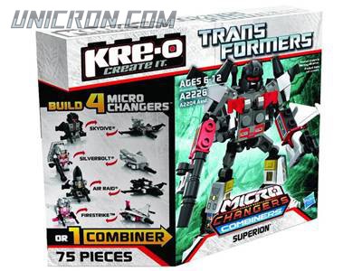 Transformers Kre-O Superion (Skydive, Silverbolt, Air Raid, Firestrike), (Kre-O Microchanger Combiners) toy Transformers Kre-O Superion (Skydive, Silverbolt, Air Raid, Firestrike), (Kre-O Microchanger Combiners) toy