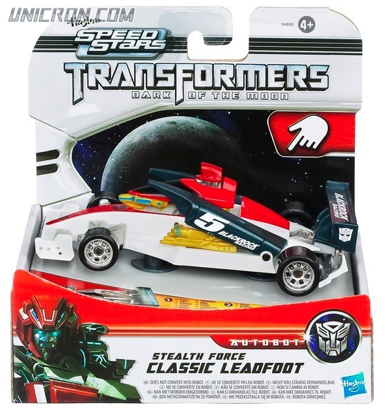 Transformers RPMs/Speed Stars Stealth Force Leadfoot toy