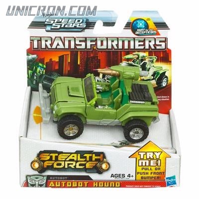 Transformers RPMs/Speed Stars Stealth Force Hound toy