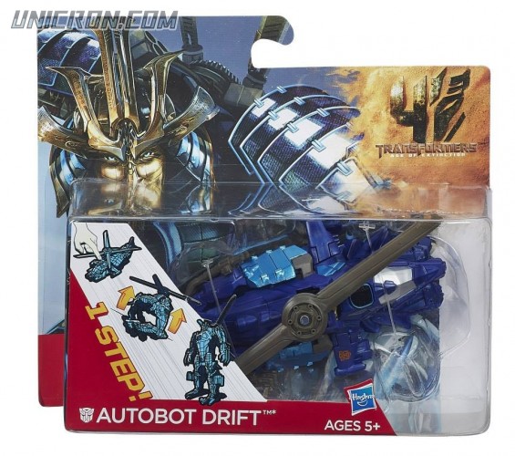 Transformers 4 Age of Extinction Drift (1-step, helicopter) toy Transformers 4 Age of Extinction Drift (1-step, helicopter) toy
