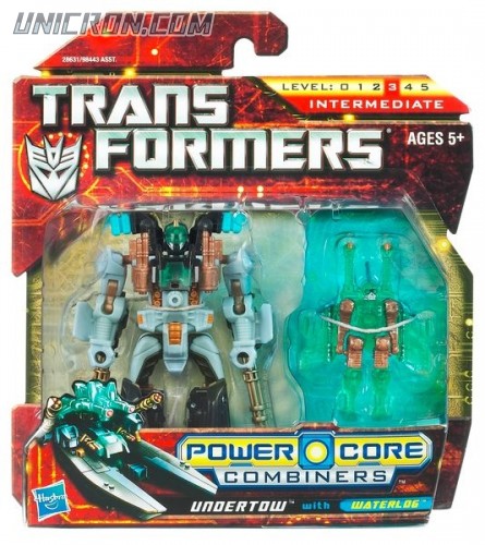 Transformers Power Core Combiners Undertow with Waterlog toy Transformers Power Core Combiners Undertow with Waterlog toy