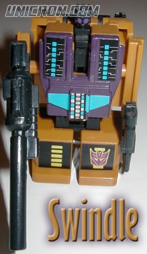 Transformers Generation 1 Swindle (Combaticon) toy Transformers Generation 1 Swindle (Combaticon) toy