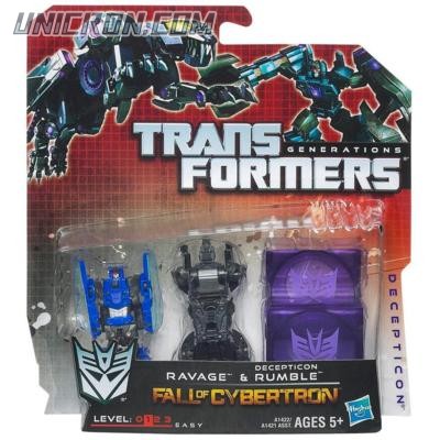 Transformers Generations Rumble and Ravage toy Transformers Generations Rumble and Ravage toy