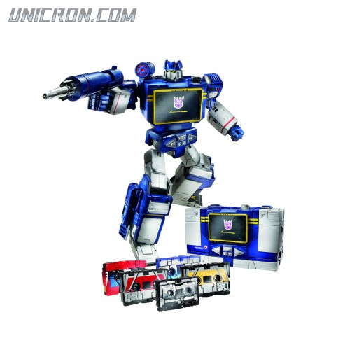 Transformers Masterpiece Masterpiece Soundwave, w/ Rumble, Laserbeak, Frenzy, Ravage, Buzzsaw toy Transformers Masterpiece Masterpiece Soundwave, w/ Rumble, Laserbeak, Frenzy, Ravage, Buzzsaw toy