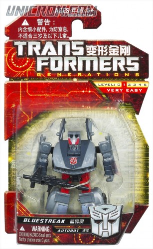 Transformers Generations Bluestreak toy Transformers Generations Bluestreak toy