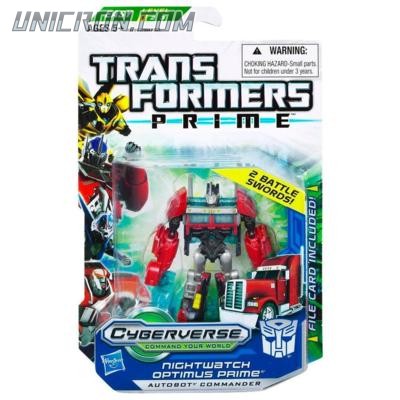 Transformers Cyberverse Nightwatch Optimus Prime toy Transformers Cyberverse Nightwatch Optimus Prime toy
