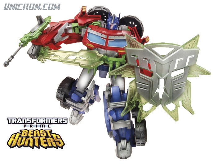 Transformers Prime Optimus Prime (2014 Beast Hunters Voyager) toy
