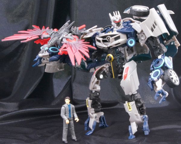 Transformers 3 Dark of the Moon Soundwave with Laserbeak & Mr. Gould (Human Alliance) toy Transformers 3 Dark of the Moon Soundwave with Laserbeak & Mr. Gould (Human Alliance) toy
