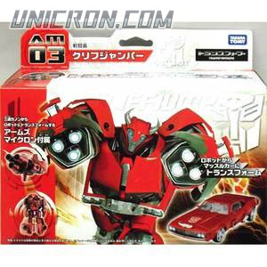 Transformers Prime (Arms Micron - Takara) AM-03 Cliffjumper with C.L. toy Transformers Prime (Arms Micron - Takara) AM-03 Cliffjumper with C.L. toy